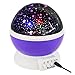 Starry Night Light Lamp,SlowTon Romantic 3 Modes Colorful LED Moon Sky Dreamer Desk Rotating Cosmos Starlight Projector for Children Kids Baby Bedroom