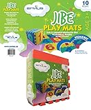 EnviUs Jibe Play Mat Numeric : Formamide Free 10 Pieces 12" x 12" x 6/15" (Jibe Series)