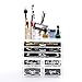 Bestrice Acrylic Makeup Organizer Jewelry Display Boxes Bathroom Storage Case 3 Pieces Set 7 Drawers