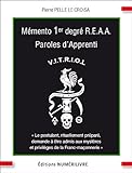 Mémento 1er degré REAA, paroles d'Apprenti by 