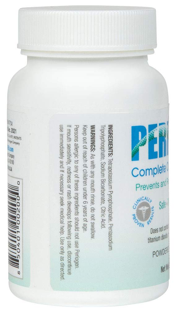 Periogen Tartar Dissolving Oral Rinse, Powdered Concentrate ...