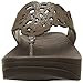 FitFlop Women's Flora Sparkle, Bronze, 7 M US