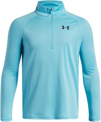 Jungen Tech 2.0 Half-Zip Shirt Blau M