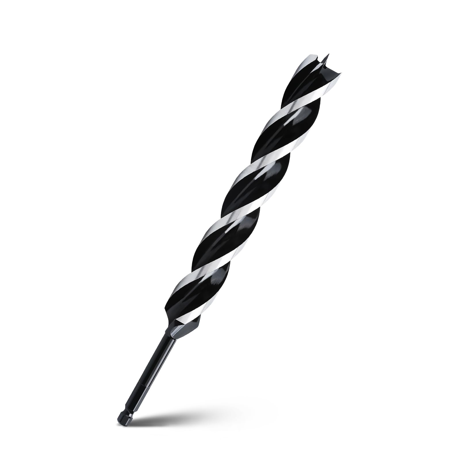 Photo 1 of 1" x 12" Auger Drill Bit for Wood, Hex Shank Tri Flute Ship Auger Long Drill Bit for Soft and Hard Wood,Tree Stump,Plastic,Drywall and Composite Materials
