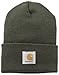 Carhartt Men's Knit Cuffed Beanie (Closeout), Dark Green, One Size
