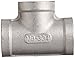 Stainless Steel 304 Cast Pipe Fitting, Tee, Class 150, 1/2