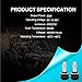 50W LED Headlights Bulbs for Polaris Ranger 400 500 700 800 RZR 570 Super White Lamp Bulbs