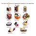 Dessert Cups – Dessert Stem Shape Clear Plastic Parfait Cups | 5 oz - 48 Pack | Mini Cups - Chocolate Cups for Desserts | Appetizer Cups | Shooter Glasses | Mini Plastic Cups [Mini Wonders]