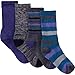 Kirkland Signature Womens Trail Sock Pack of 4 One Size Cobalt Blue