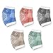 Unisex 5packs Cotton Baby Toddlers Kneepads Crawling Anti-Slip Knee Leg Warmers