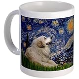 Starry Night Great Pyrenees Mug Mug by CafePress