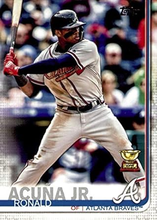 2019 Topps Series 1 Ronald Acuna Jr Rookie Cup Atlanta Braves Baseball Card 1 - 