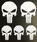 C60048 White Punisher Set of 5 (2-2x3