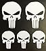 C60048 White Punisher Set of 5 (2-2x3