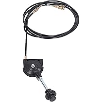 4.5m Manual Throttle Cable With PU Tube & Stainless Steel Connector For Excavators, Transport Mixers