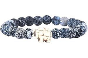 Fahlo Elephant Tracking Bracelet – Track a Real Elephant’s Journey – Supports Save the Elephants – Elastic, One Size Fits Most – on Interactive Mobile App Map – Unisex Conservation Gift