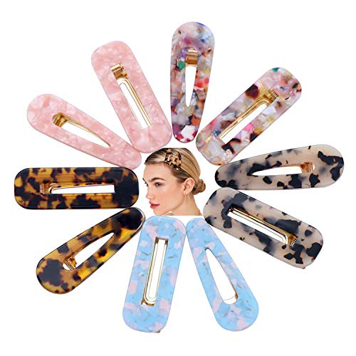 Pearl Hair Clips for Women Girls Acrylic Resin Hair Barrettes Fashion Korean Style Hair Hairpins Headwear Styling Tools Hair Accessories (20 PCS)