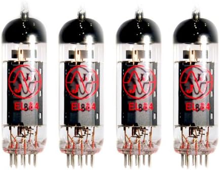 Voc Rock EL84 JJ Platinum matched QUAD (4 valves total) EXCLUSIVELY MATCHED AND TESTED BY VOC ROCK GUITARS
