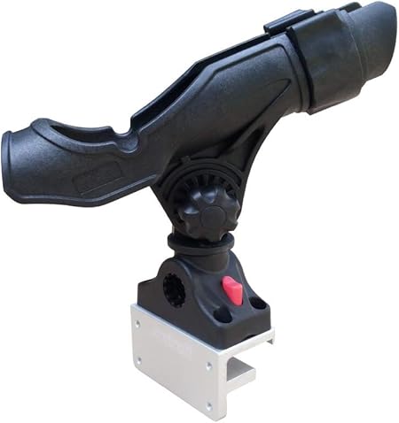 Brocraft alumacraft boats alumatrac mounting system fish rod holder Clearance