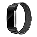 GinCoband Milanese Loop Bands for Fitbit Charge 2,Stainless Steel Metal Bracelet with Magnet Lock