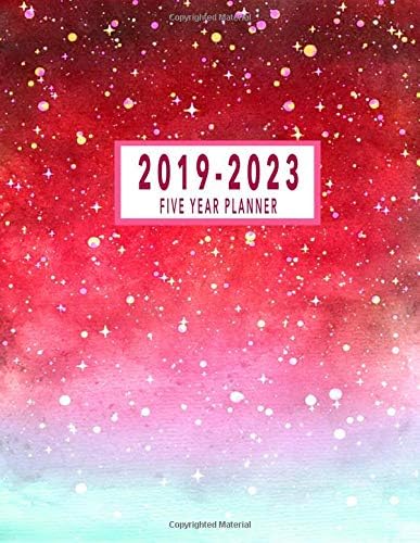 2019-2023 Five Year Planner: 2019-2023 Monthly Planner | Five Year Planner 2019-2023 | 2019-2023 Calendar | Five Year Planner 8.5 x 11 Planner At A ... Monthly Planner Schedule Organizer Calendar) Paperback – 20 Jul 2018