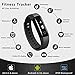 Arbily Fitness Tracker, Activity Tracker Heart Rate Monitor, Swimming Waterproof Fitness Tracker Watch/Step Counter/GPS Tracker/Smart Wristband for Android and iOS