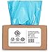 900 Pet Waste Disposal Dog Poop Bags, Z Pickup Bags Blue (single roll, not on small rolls)