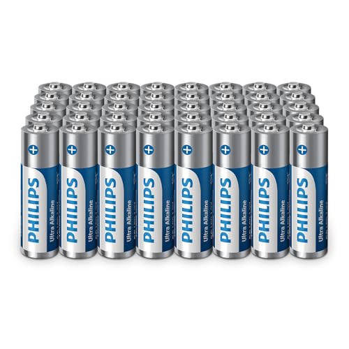 Ultra AA Alkaline, baterías de Alta duración para Controles Remoto, Juguetes y Relojes, Paquete de 40