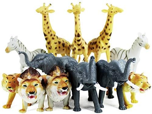 Boley 12 Piece Jumbo Safari Animals 