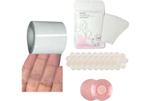 Boob Tape, Achieve Chest Support Lift & Contour of Breasts - 1.96*196in Boob tape for Breast Lift for Strapless Dress,108pcs 