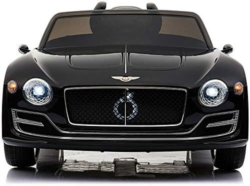 Poooc Children Ride-on Children's Cars 4x4 Ride On with 12V Cool Style Ride on Electric Car 12V Opening Doors, MP3, LED Lights, Parental Remote Control (White)