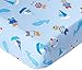 Francois et Mimi 100% Cotton Standard 2 Piece Crib Sheet Set for Boys, Fitted Sheets