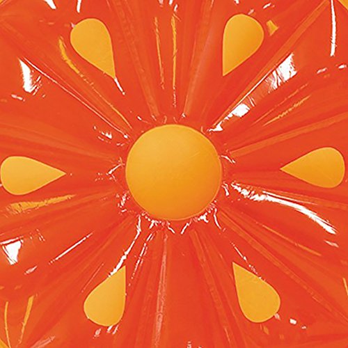 Swimline 60-Inch Inflatable Heavy-Duty Swimming Pool Orange Slice Float | 9054