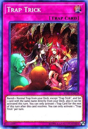 Yu-Gi-Oh! - Trap Trick - SOFU-EN078 - Soul Fusion - Unlimited Edition - Secret Rare