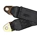 HIFROM Seat Safety Belt - Length Adjustable Car 2 Point Seat Saftey Belt Harness Kit for Single Double Seat Go Kart UTV Buggie