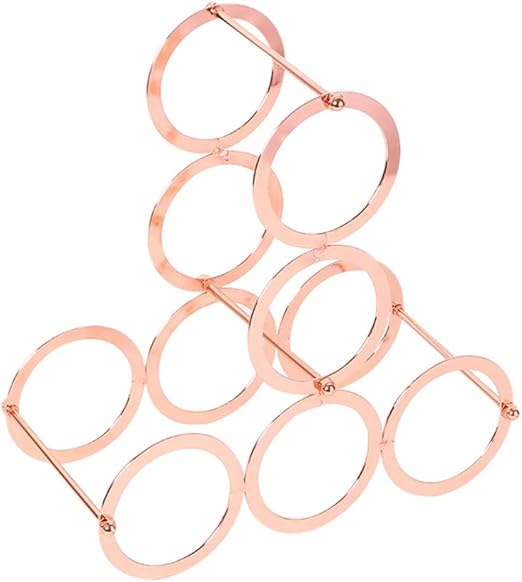 Amazon Com Lioobo Tabletop Wine Racks Metal Wine Rack Free