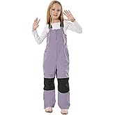 GSOU SNOW Kids Snow Bibs Girls Boys Snow Pants Ski Bib Overall Waterproof Windproof Warm for Winter (3-16Years)