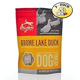 Orijen Free-Run Duck Singles Freeze-Dried Dog Treats,3.5oz Bag (Pack of 3)