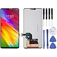 Mobile Phone Replacement Spare Parts LCD Screen for LG G7 ThinQ / G710 G710EM G710PM G710VMP with Digitizer Full Assembly(Black)