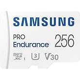 Samsung PRO Endurance 256GB microSDXC UHS-I U3 100MB/s Video Monitoring Memory Card with Adapter (MB-MJ256KA)
