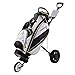 AW Foldable 3-Wheel Push Pull Golf Cart Trolley 6