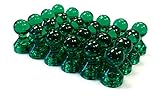 24 Green Magnetic Map Pins - Perfect Fridge Magnets, Whiteboards, and Maps