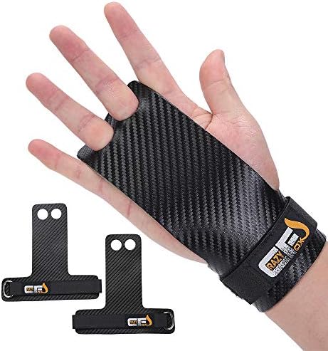 Gymnastics Hand Grips Palm Protection Gloves and Wrist Support for Cross Training Kettlebells Powerlifting Chin Ups Barbell Pull Ups WODs Fitness Workout