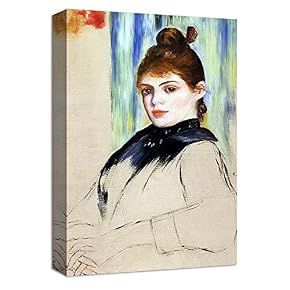 Young Woman by Pierre Auguste Renoir Home Artwork...