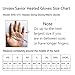Savior Heated Gloves with Rechargeable Li-ion Battery Heated for Men and Women, Warm Gloves for Cycling Motorcycle Hiking Skiing Mountaineering, Works up to 2.5-6 Hours