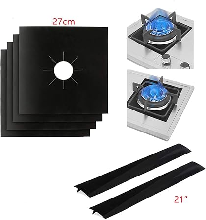 Lot De 8 Protection Cuisiniere A Bruleurs Gaz Brilliantday Protection De Gaziniere Anti Adhesif Reutilisable Protection Cuisiniere Protection Gaziniere 10 6 X 10 6 Inch Tapis Et Feuilles De Cuisson Cuisine Maison Mystik Com Au