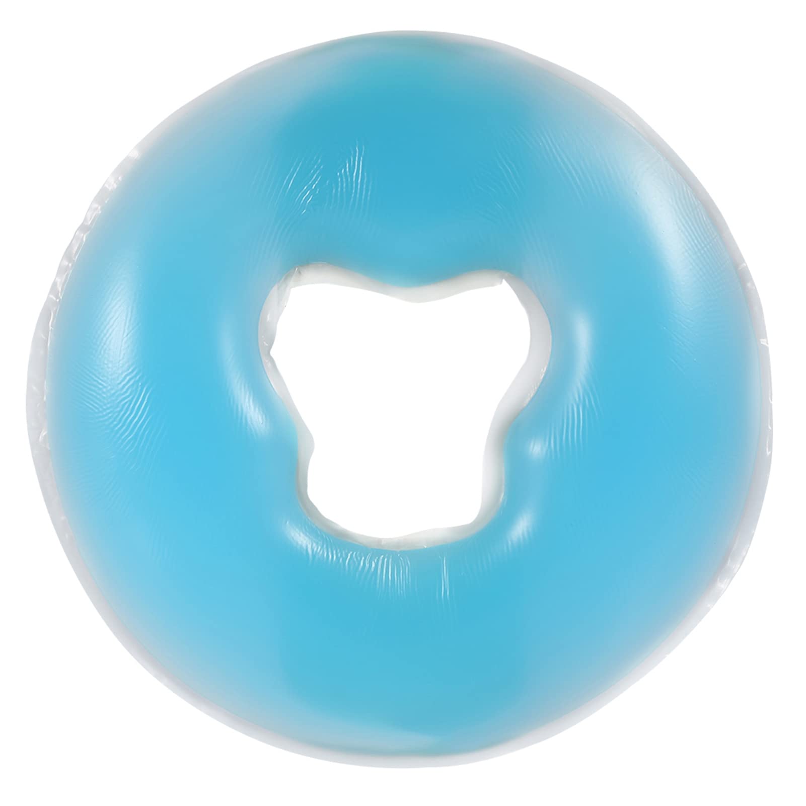 Silicone Spa Pillow Massage Table Face Cushion Soft Massage Face Relax Pillow Headrest Silicone Face Pillow for Massage Table Cushion Silicon Facial Relax Head Pillow (Sky Blue)