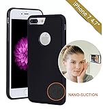Feceir Anti-Gravity Selfie Case for iPhone 7 (4.7 inch), Hands Free Nano Suction Stick to Glass, Tile, Car GPS, Most Smooth Surface (iPhone 7)