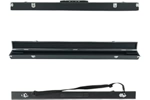 yinfente 2Pcs Viola/Violin Bow Case Cello Bow Case Leather+Wooden Interior Frame Waterproof And Study