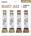 D’Addario Woodwinds D'Addario Select Jazz Alto Saxophone Reed Sampler Packs, 3S/3M (DSJ-J3S)